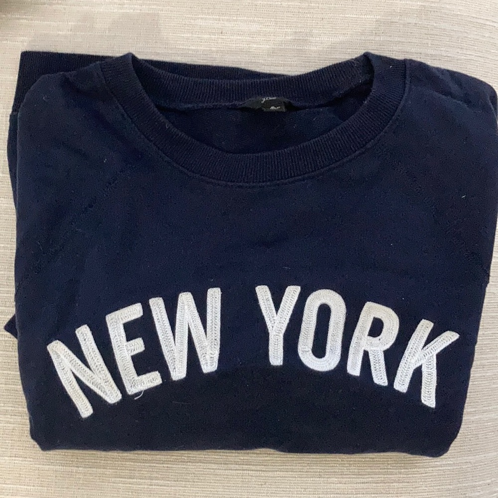 Crew neck sweatshirt